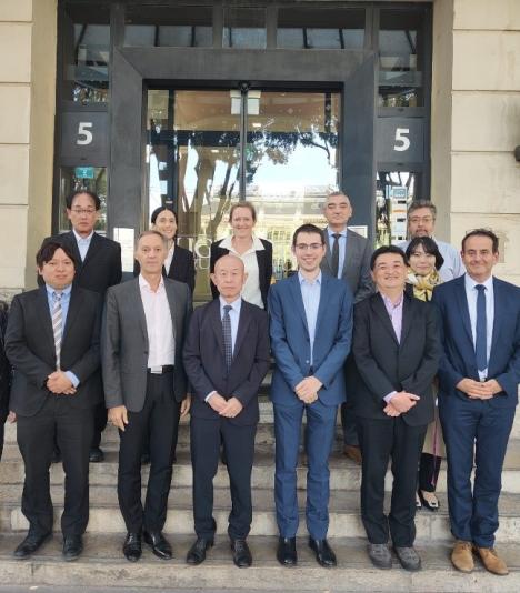 Japanese Inspectors at the Lyon Division